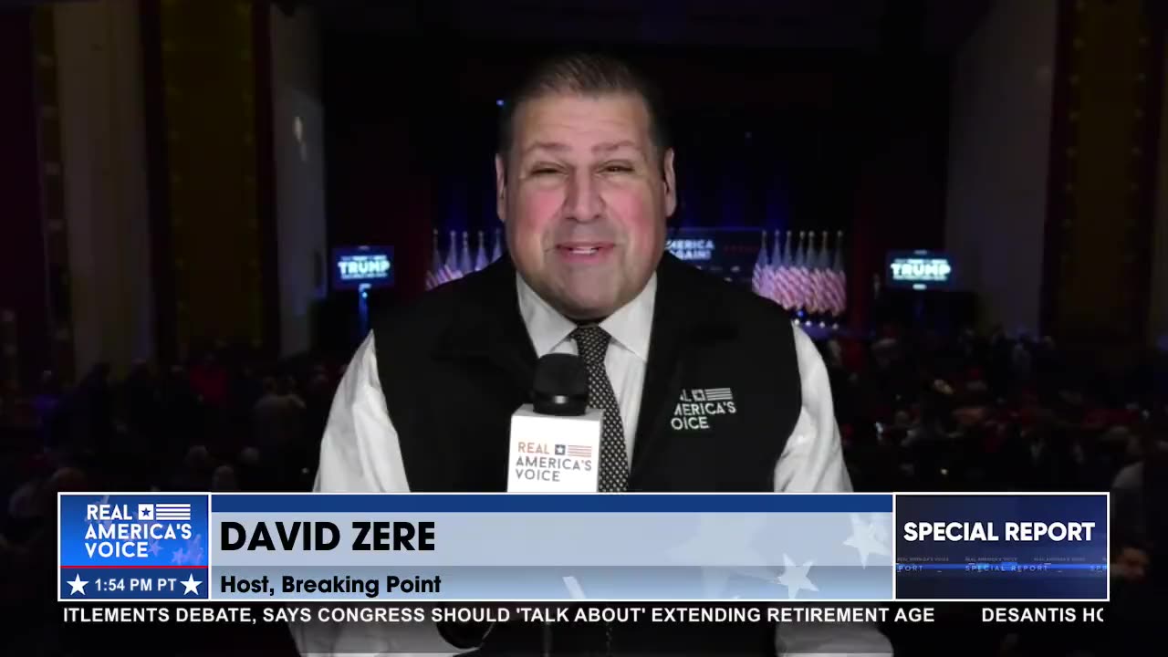 David Zere Shares A Preview Ahead of Trump’s Iowa Event