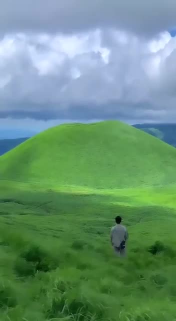 Peaceful landscape in Japan