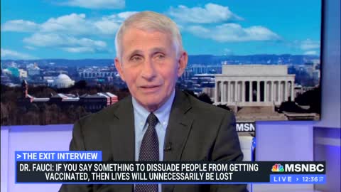 FAUCI IN THE HOT SEAT, AFGHANISTAN WAS 16m AGO