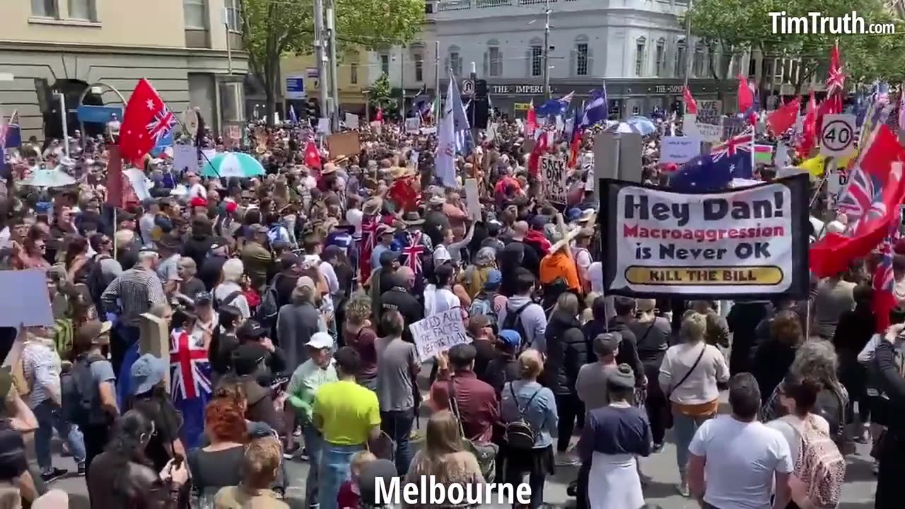 Compilation of Australia Wide Rallies for Freedom