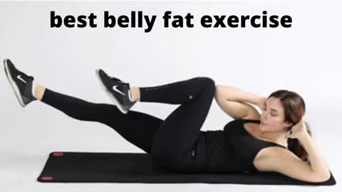 Belly fat reduce exercise tips at home
