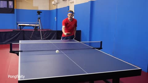 World's Most Ridiculous Ping Pong Serves