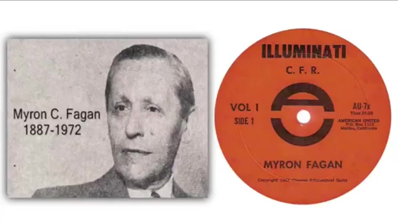 Amazing, incredible Speech by Mryon C. Fagan in 1967, Exactly Predicting Our World Situation Now!