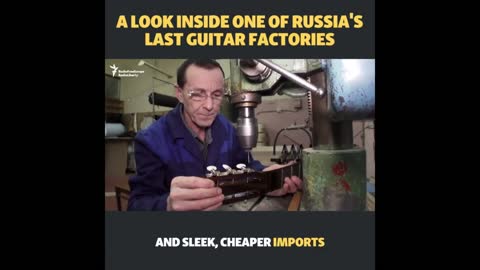 A Look Inside One Of Russia's Last Guitar Factories