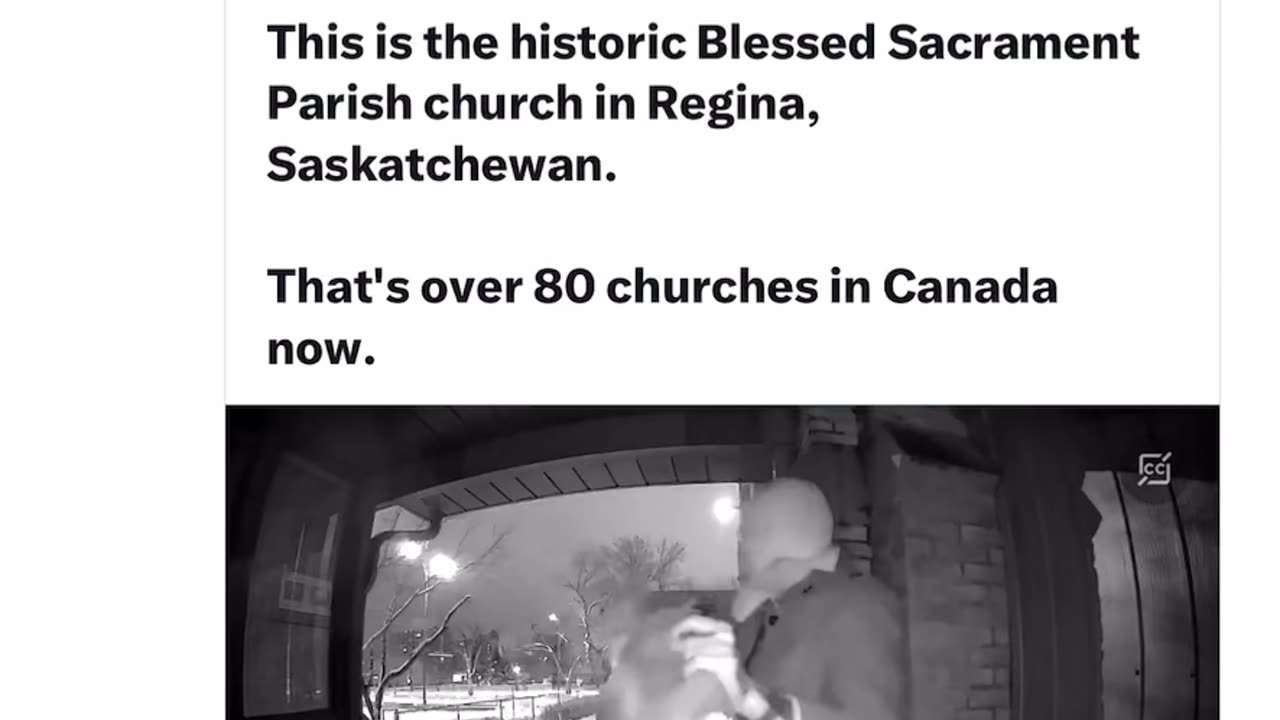 Another Catholic Church in Canada accident