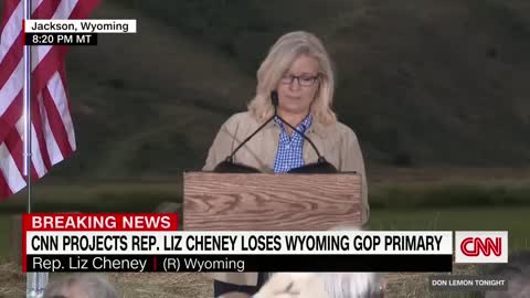 Watch what Cheney told supporters after losing Wyoming GOP primary