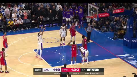 Anthony Davis Highlights 76ers vs. Lakers 9th Dec 2022