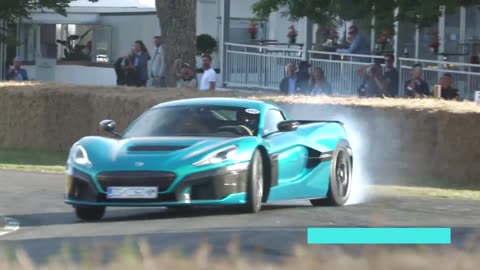 Rimac Nevera ELECTRIC HYPERCAR POWERSLIDE