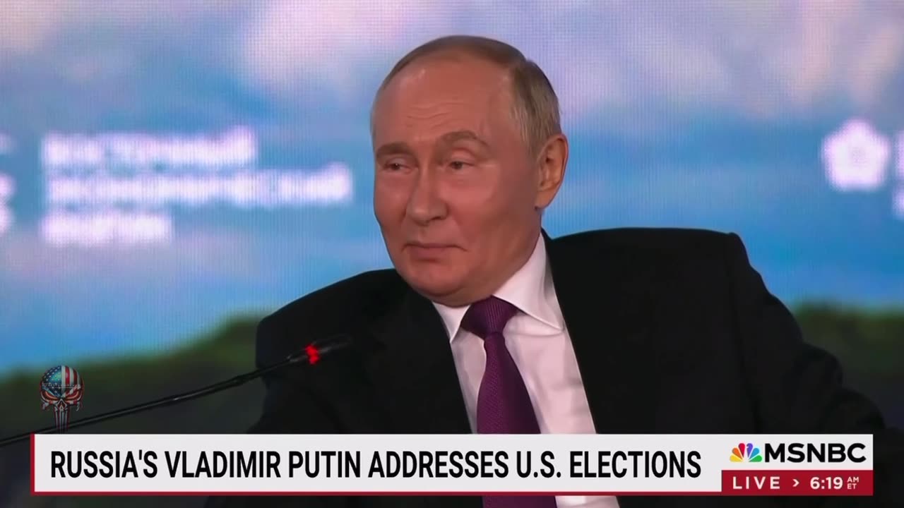 Putin says Russia supports Kamala Harris in the US Elections 9.4.24