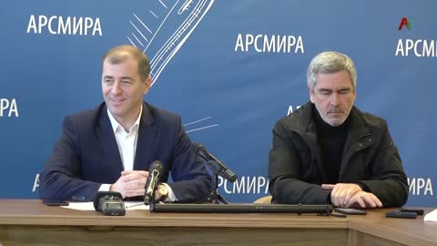 На площадке Арсмира прошла пресс-конференция членов народно-патриотического союза Абхазии