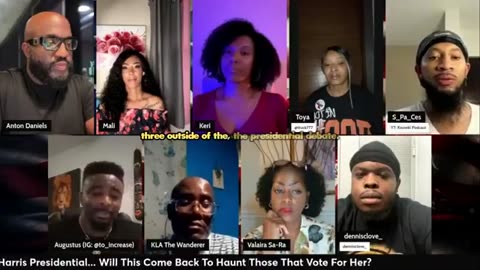 WOW! Panel of Black Americans Discuss Kamala Harris!