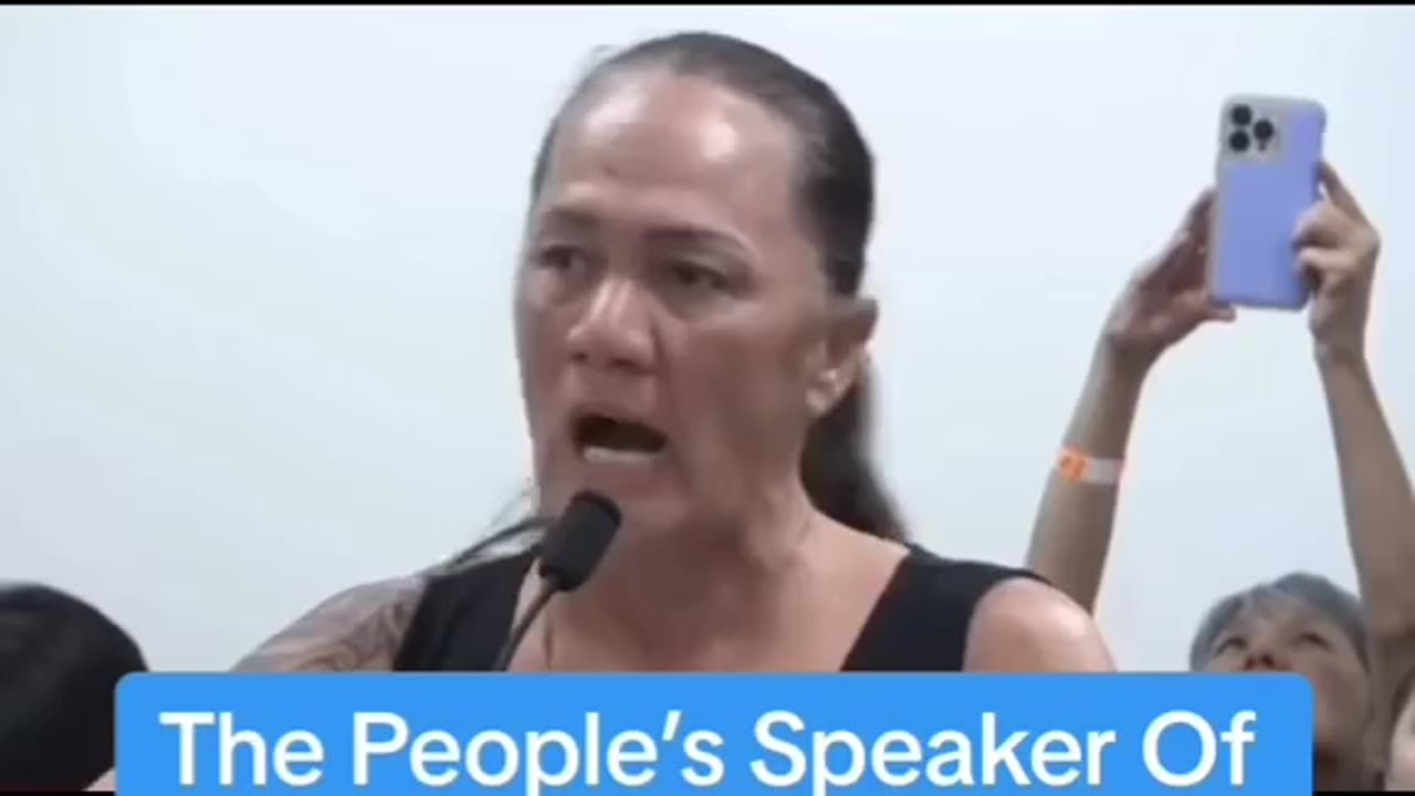 The people of Hawaii.. Hear them speak,