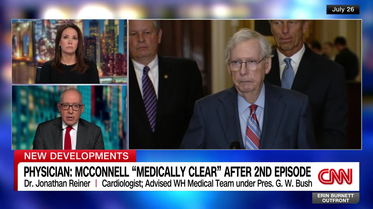 It's bound to happen again': Doctor on McConnell's second freezing episode