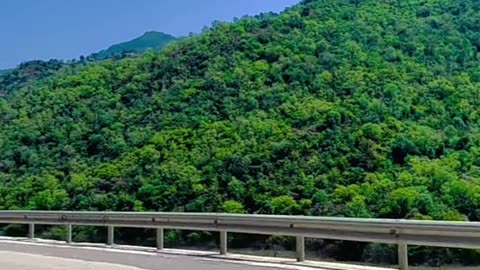 Beautiful view of bridges over JEHLUM river in Kashmir