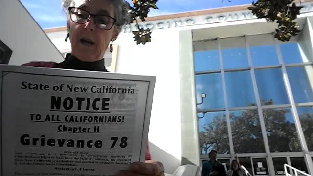 New California State Mendocino Co.Chapter 2 Grievance 78, 2021-10-19