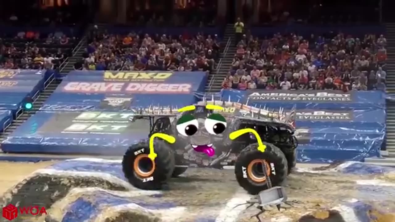 Crazy Monster Truck Freestyle