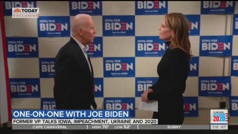 Biden on Hunter's Ukraine dealings.