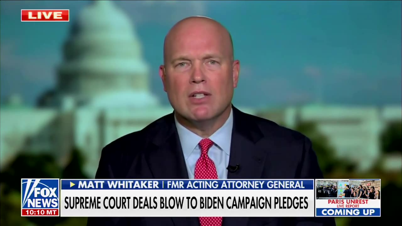 Matt Whitaker on Fox News Live 07.02.2023