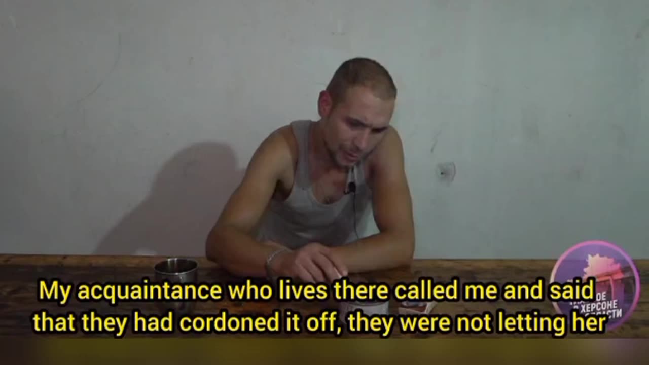A captured soldier of the 95th Separate Air Assault Brigade of Ukraine