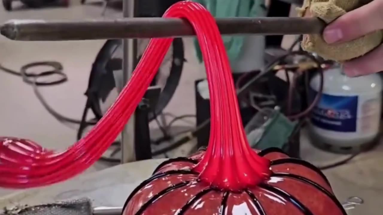 Pumpkin Glass Art