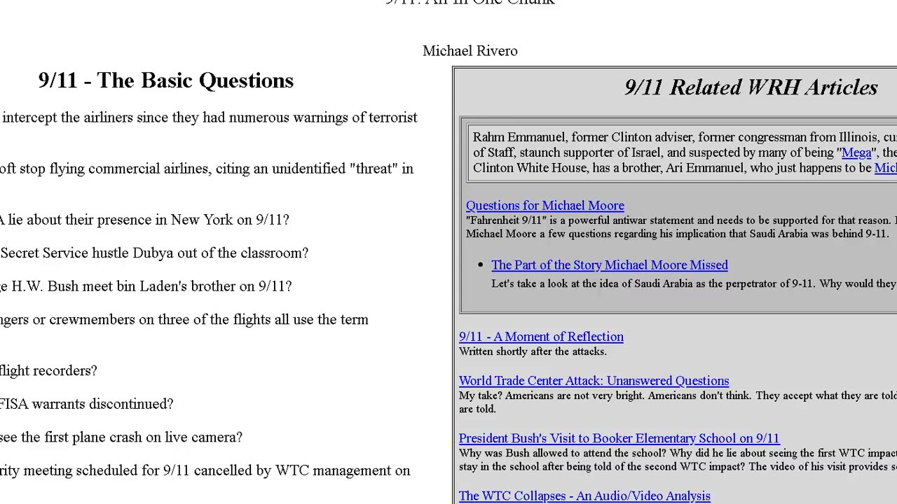 The Public dont want answers