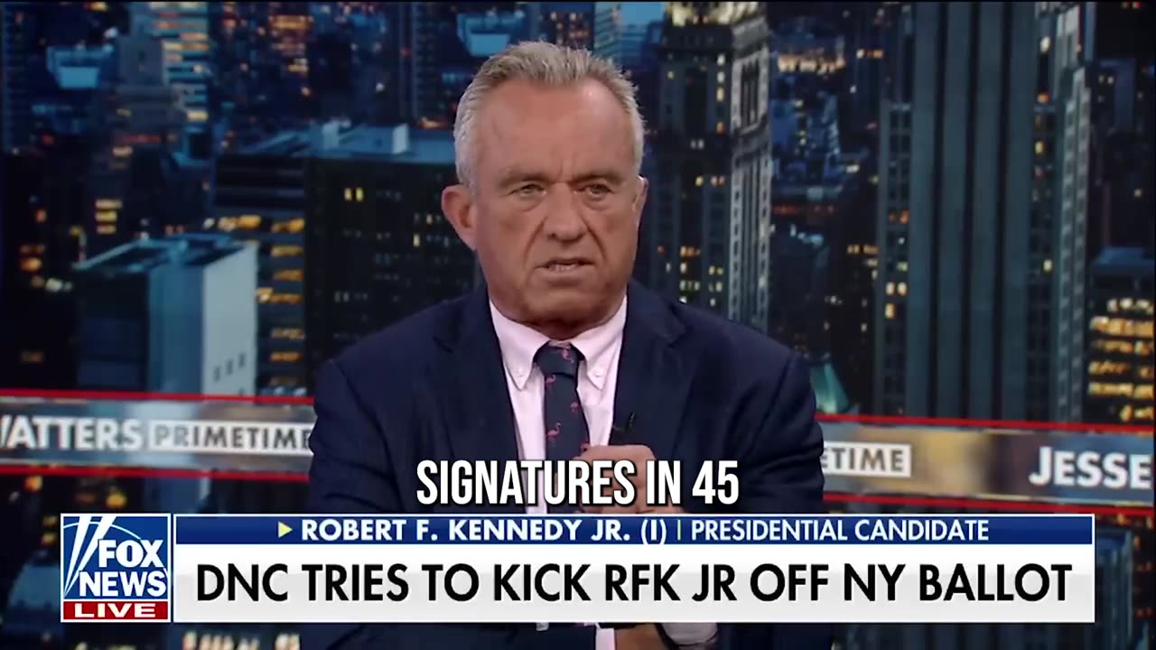 RFK Jr.: The DNC Is Trying To Undermine A Million Americans Who Want Me On The Ballot