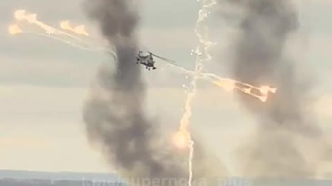 Another launch from the Ukrainian Mi-8