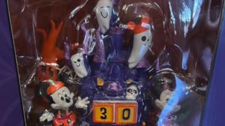 Disney Parks Mickey Mouse Halloween Figurine Countdown Calendar #shorts