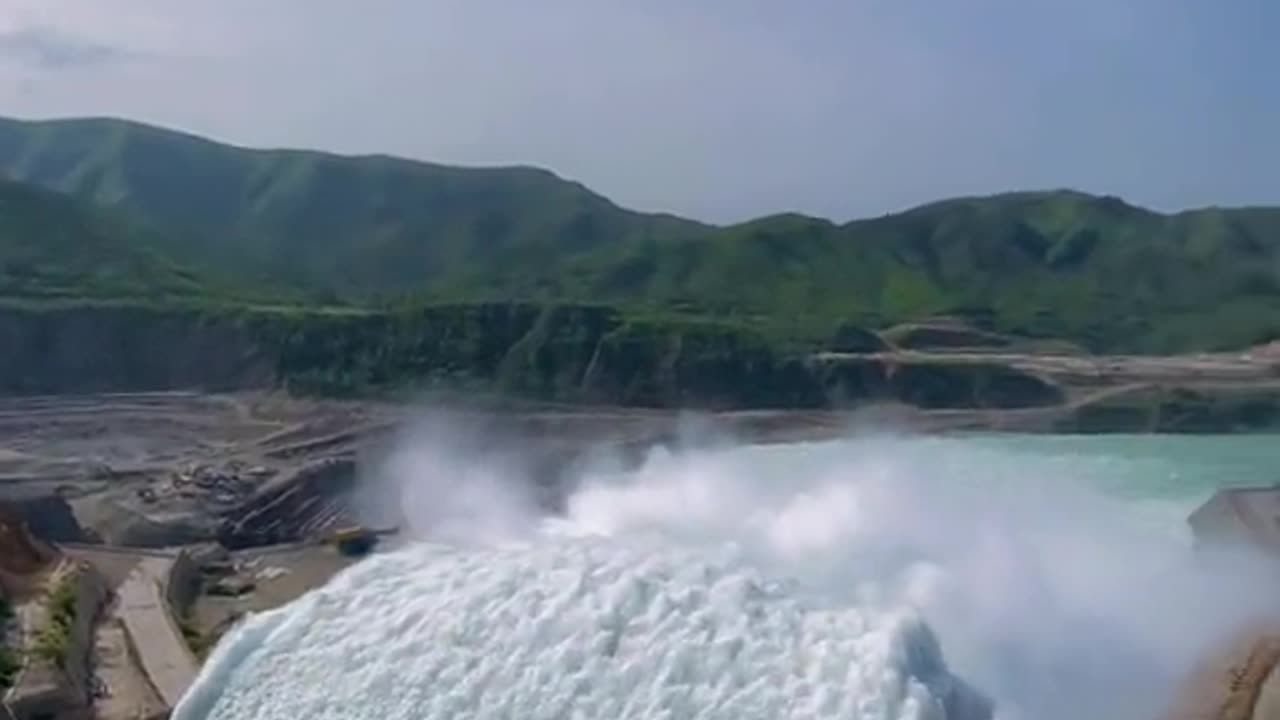 Beautiful view of Tarbela dam