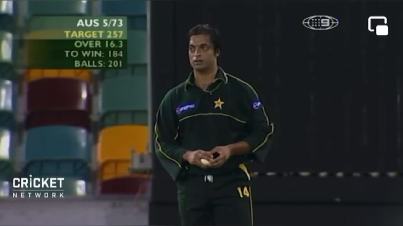 Shoaib Akhtar Deadly Bowling Against Australia