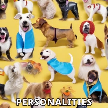 Dogs in Halloween Costumes Failing to Walk