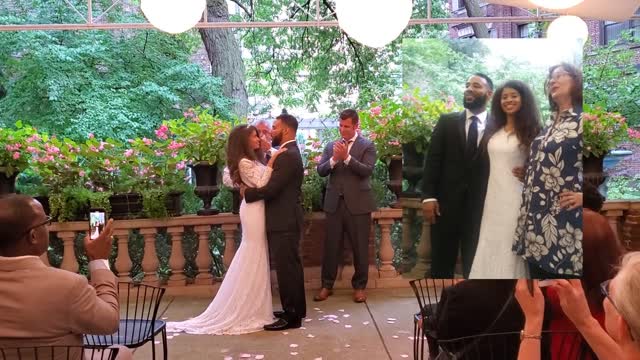 i cried when she walked down the aisle