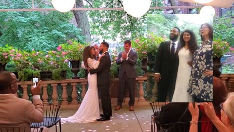 i cried when she walked down the aisle