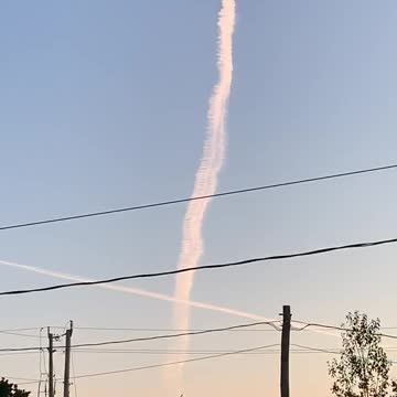 Chemtrails in our neighborhood