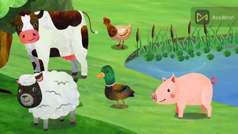 Animal Finger Family Kids Rhymes