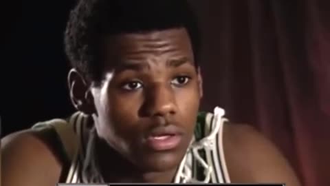 2001 interview with 16 year old LeBron James