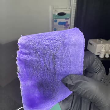 Underarm Wax Strip Reveal with Sexy Smooth Hypnotic Purple Seduction Hard Wax by @thatsthelookbeauty