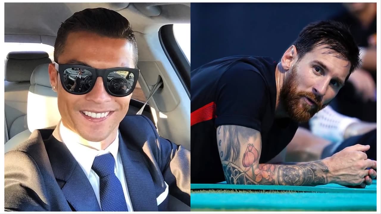 Ronaldo and Messi transformation