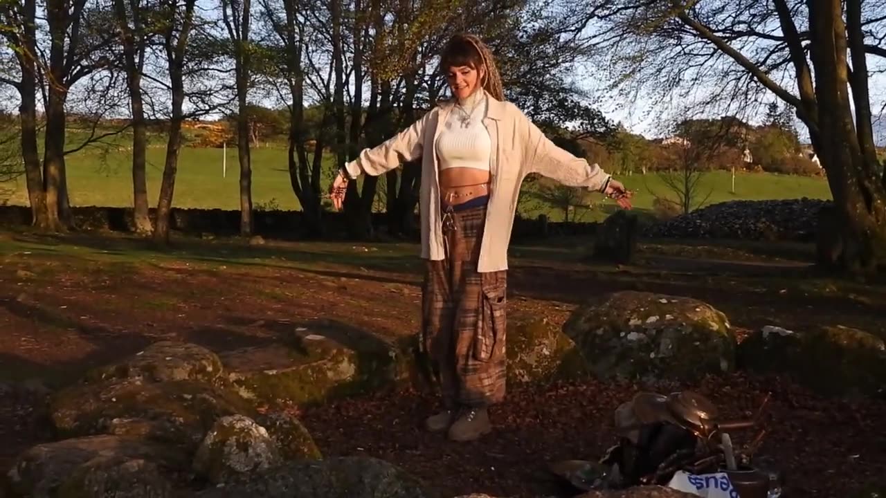 Moon - Gaby Zacara & Himalia (Music Video at the Clava Cairns, Scottish Highlands)