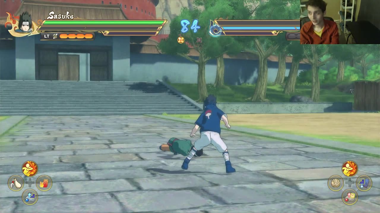 Sasuke Uchiha VS Rock Lee In A Naruto x Boruto Ultimate Ninja Storm Connections Battle