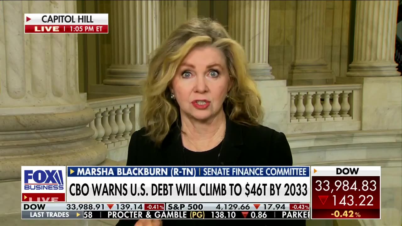 Democrats never stop wanting more of the taxpayers' money: Sen. Marsha Blackburn