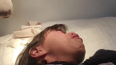 Girl Hits Head And Has To Get Stitches