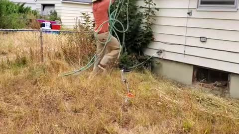 Disabled Man Gets A FREE Yard Makeover