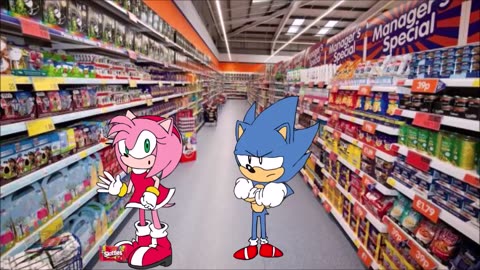 Amy Rose and Sonic Skittles Meme-Meme Mentom