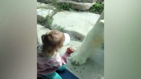 Try not to langh. Funny babies at the zoo