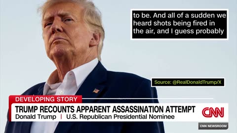 Trump pivots from second apparent assassination attempt to more incendiary claims