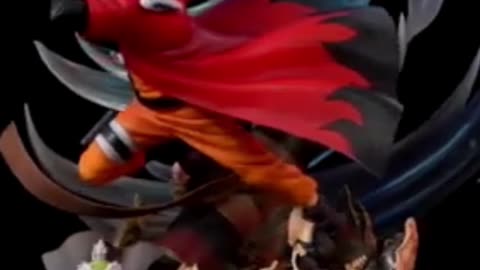 NARUTO with HUGE RASENGAN toy statue!!