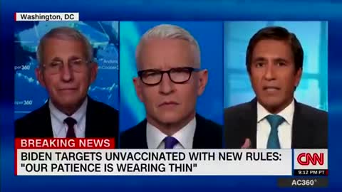 Fauci: Totally Stumped on a Question About Recent Israel Report on Natural Immunity Superior To Vaxx