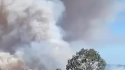 A rapidly moving #wildfire destroyed at least 20 homes and forced t...