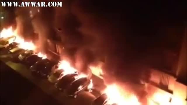 New Years Eve Car Torchings in France